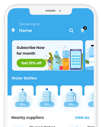 Aqua App - Water Delivery App, Water supply Subscription App, Water ordering App at opus labworks